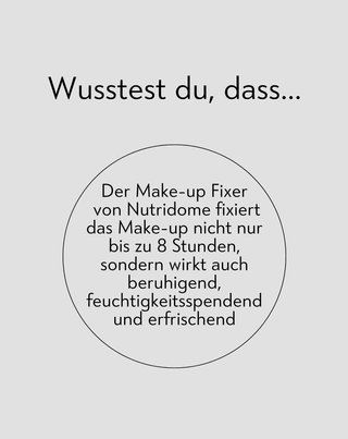 Nutridome Make-up Fixierspray 75 ml