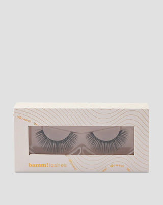 Falsche Wimpern auf dem 2D-Streifen für den mehrfachen Gebrauch, einfach aufzutragende Wowee! Bamm!Lashes - 1