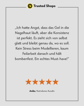 Aufbau-Gel für UV/LED-Hybrid-Maniküre zum Modellieren und Verlängern Nutridome