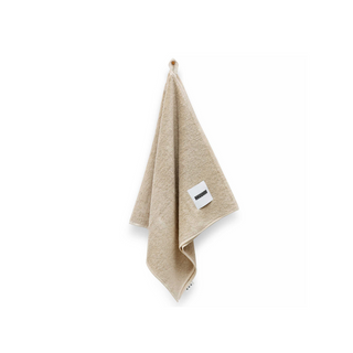 Weiches Handtuch Bettwäsche Baumwollfrottee Natur 90x45 cm Hhuumm - 1