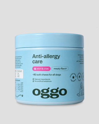 Ergänzungsfuttermittel bei Allergien und empfindlicher Haut für Hunde Anti-Allergy Care Oggo 180 g - 1