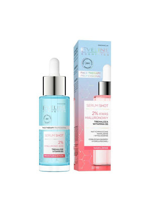 Feuchtigkeitspflege 2% Hyaluronsäure mit Vitamin B5 Serum Shot Eveline Cosmetics - 1