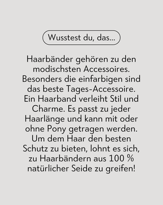 Seidenhaarband aus 100% Naturseide grün Twisty - 4