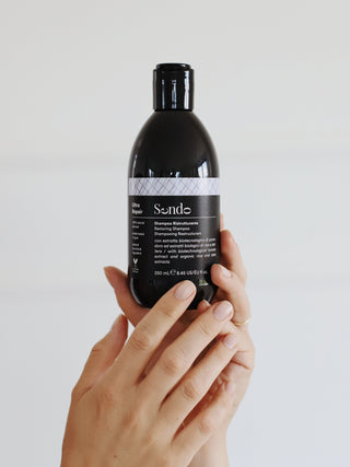 Stark aufbauendes Shampoo für strapaziertes und empfindliches Haar Wiederherstellung des Shampoos Sendo - 2
