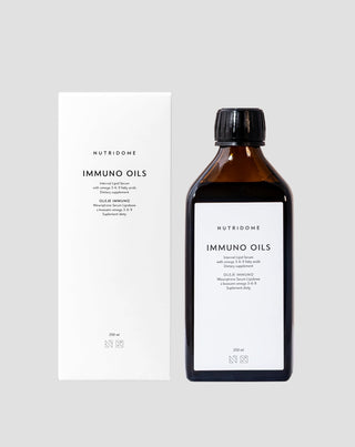 Omega-3-6-9-Fettsäuren in flüssiger Form für das Immunsystem Immuno Nutridome 250 ml