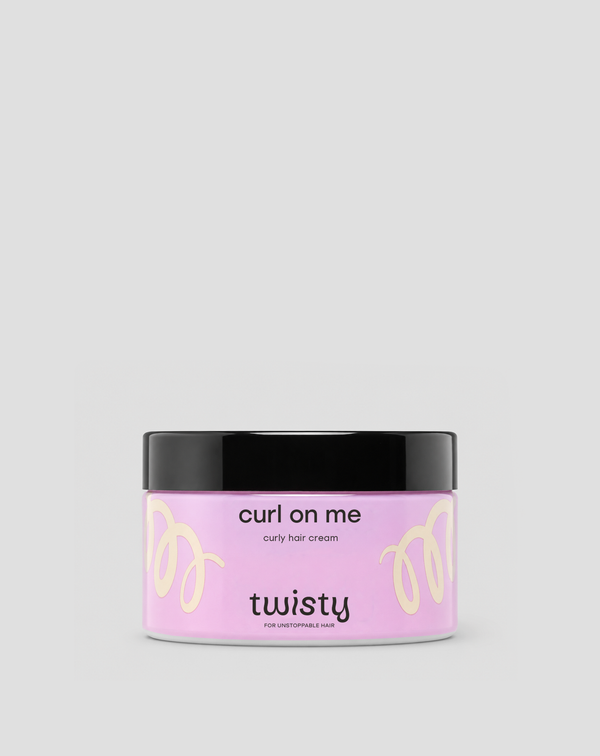 Lockencreme Aktivator für natürliche Locken für lockiges und krauses Haar Twisty, Mini-Version, 100 ml