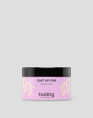 Lockencreme Aktivator für natürliche Locken für lockiges und krauses Haar Twisty, Mini-Version, 100 ml