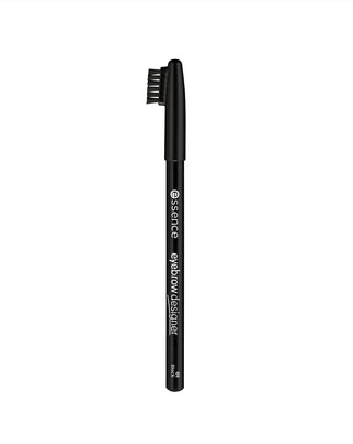 Schwarzer Augenbrauenstift mit praktischer Augenbraue DESIGNER 01 Essence Pinsel - 2