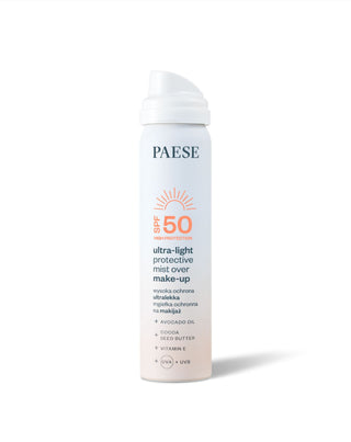Ultraleichter schützender Make-up-Nebel mit Sonnenschutz SPF50 Paese - 2