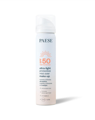 Ultraleichter schützender Make-up-Nebel mit Sonnenschutz SPF50 Paese - 1