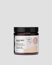 Coenzym Q10 Kapseln für ein gesundes Herz-Kreislauf-System, schöne Haut und Haare Mel Skin 60 Stück
