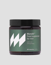 Tabletten für Männer zur Unterstützung der körperlichen und geistigen Leistungsfähigkeit und der Immunität 60 Kapseln Monolit