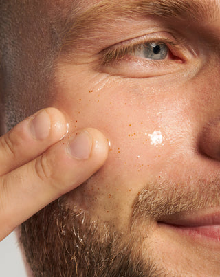 Set aus Augencreme, Gesichtscreme und Gesichtswaschgel für Männer Monolit