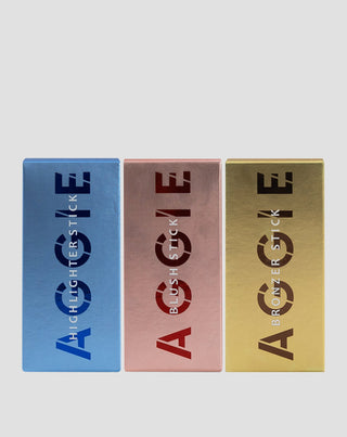 Make-up-Set Rouge, Bronzer, Highlighter universell für jeden Hauttyp Aggie - 5