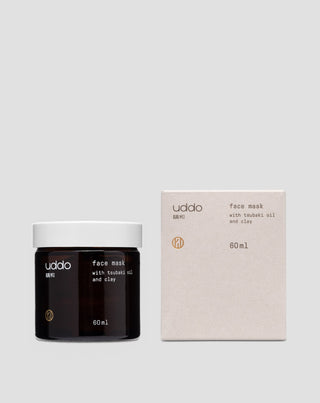 Gesichtsmaske mit weißer Tonerde, Tsubaki-Öl und Vitamin E Uddo - 3