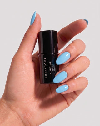 Hybrid-Nagellack UV/LED Ocean Blue 003 Nutridome