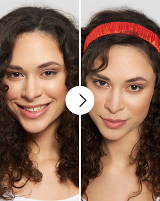 Seidenhaarband aus 100% Naturseide grün Twisty