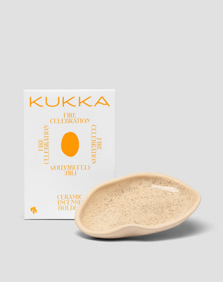Keramikuntersetzer für Palo Santo, handgefertigt Kukka - 1