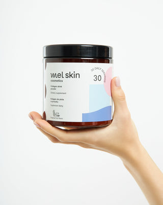Fischkollagenpulver zum Trinken für schöne Haut, Haare, Nägel und gesunde Gelenke mit Mel Skin Vitaminkomplex - 3