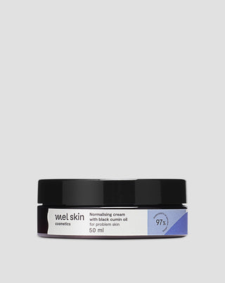Normalisierende Creme für problematische Haut mit Mel Skin Schwarzkümmel-Öl - 1