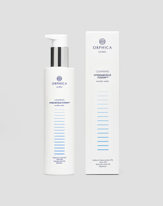 Mizellenwasser zur Reinigung und zum Abschminken mit Harnstoff, Hyaluronsäure und Glykolsäure Cleansing Orphica Clinic 200 ml